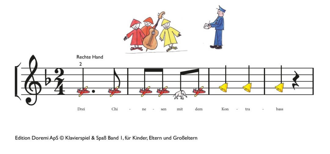 Drei Chinesen mit dem Kontrabass