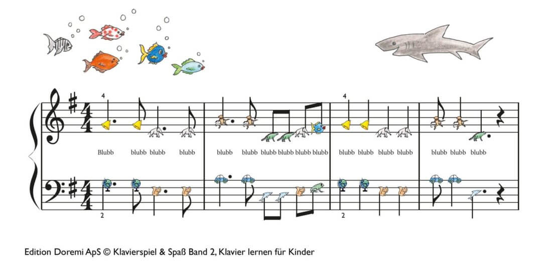 F&uuml;nf kleine Fische