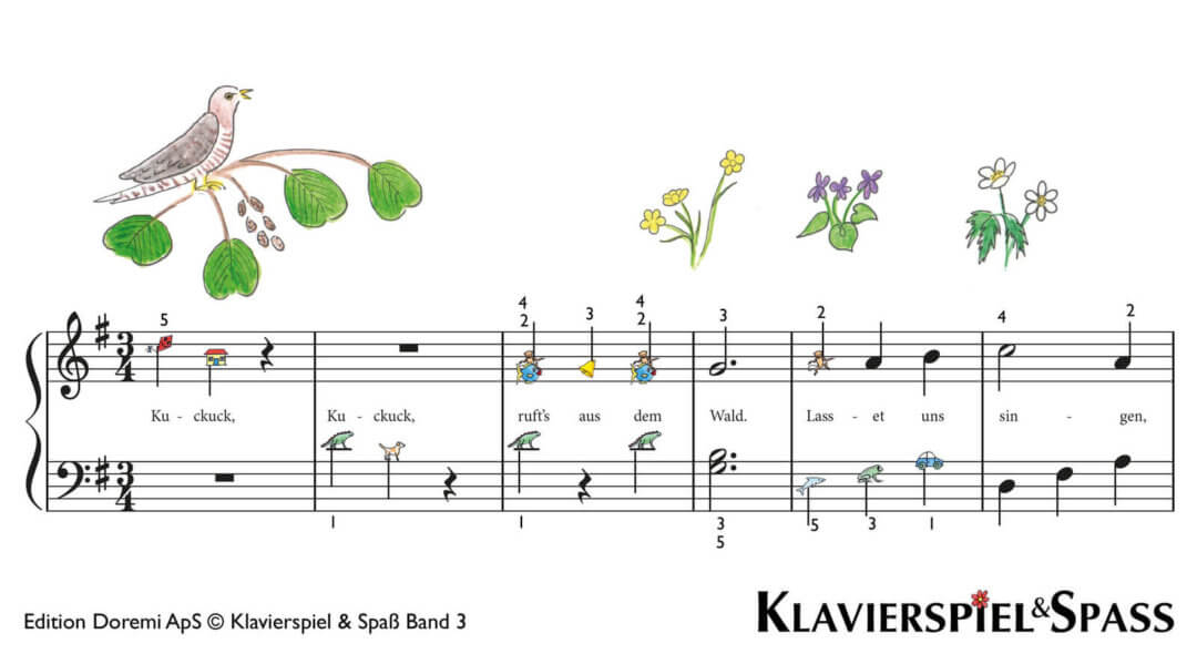 Kuckuck, Kuckuck, ruft&rsquo;s aus dem Wald