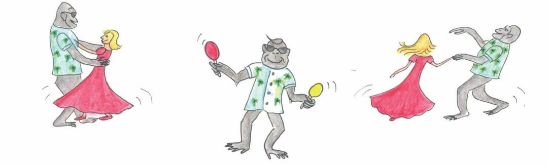 Der Gorilla mit der Sonnenbrille
