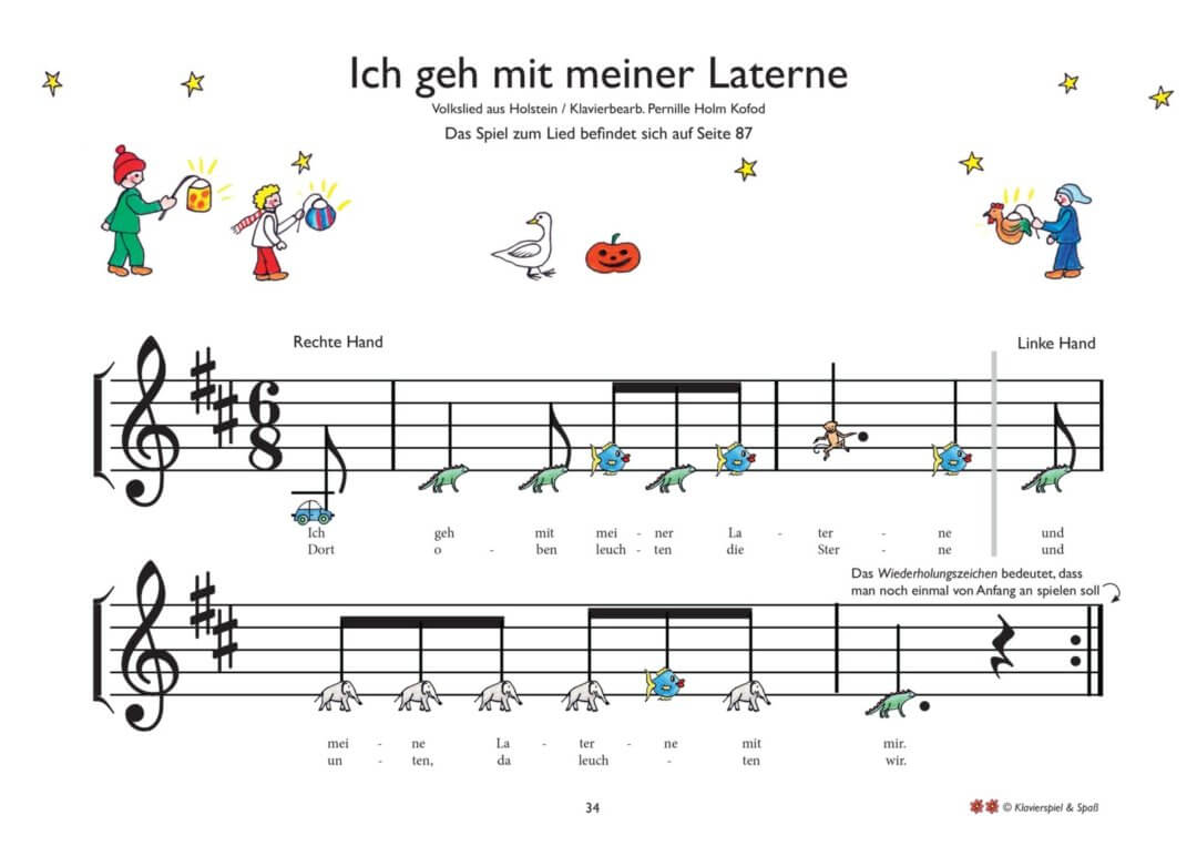 Ich geh mit meiner Laterne