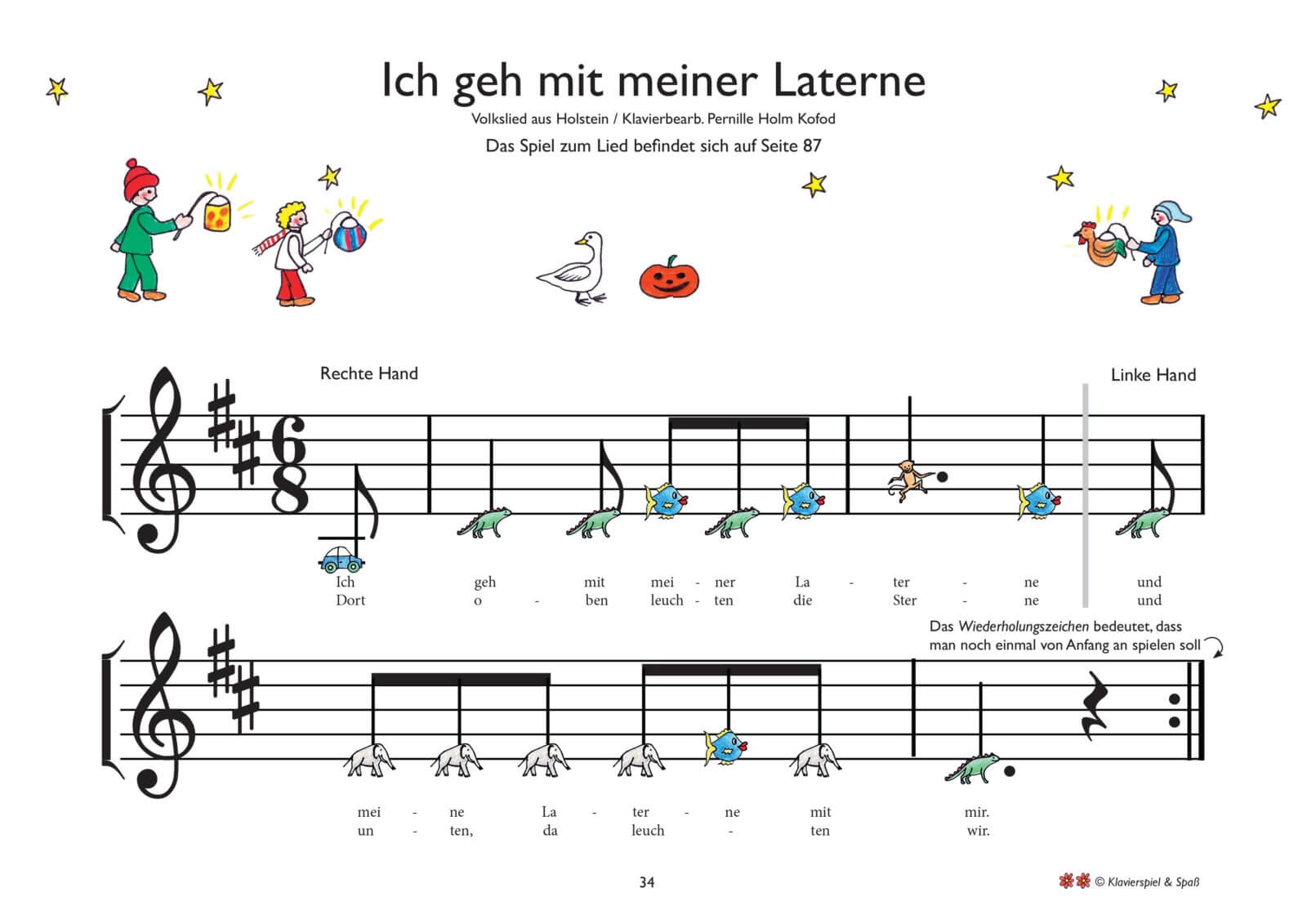 Ich geh mit meiner Laterne &ndash; Tonst&auml;rken-Experimente