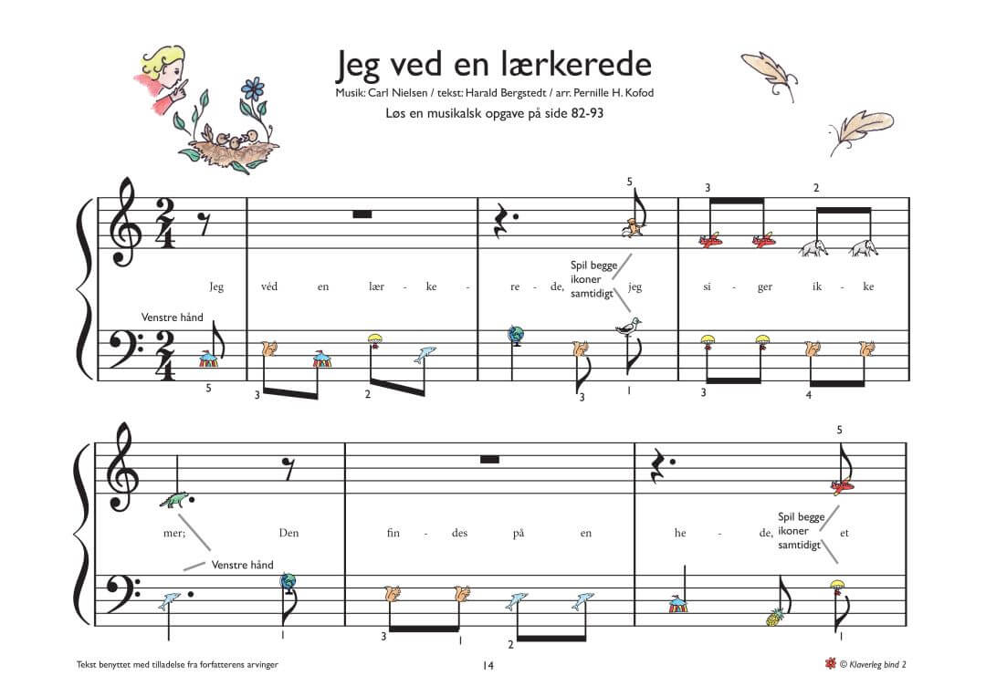 Jeg ved en laerkerede