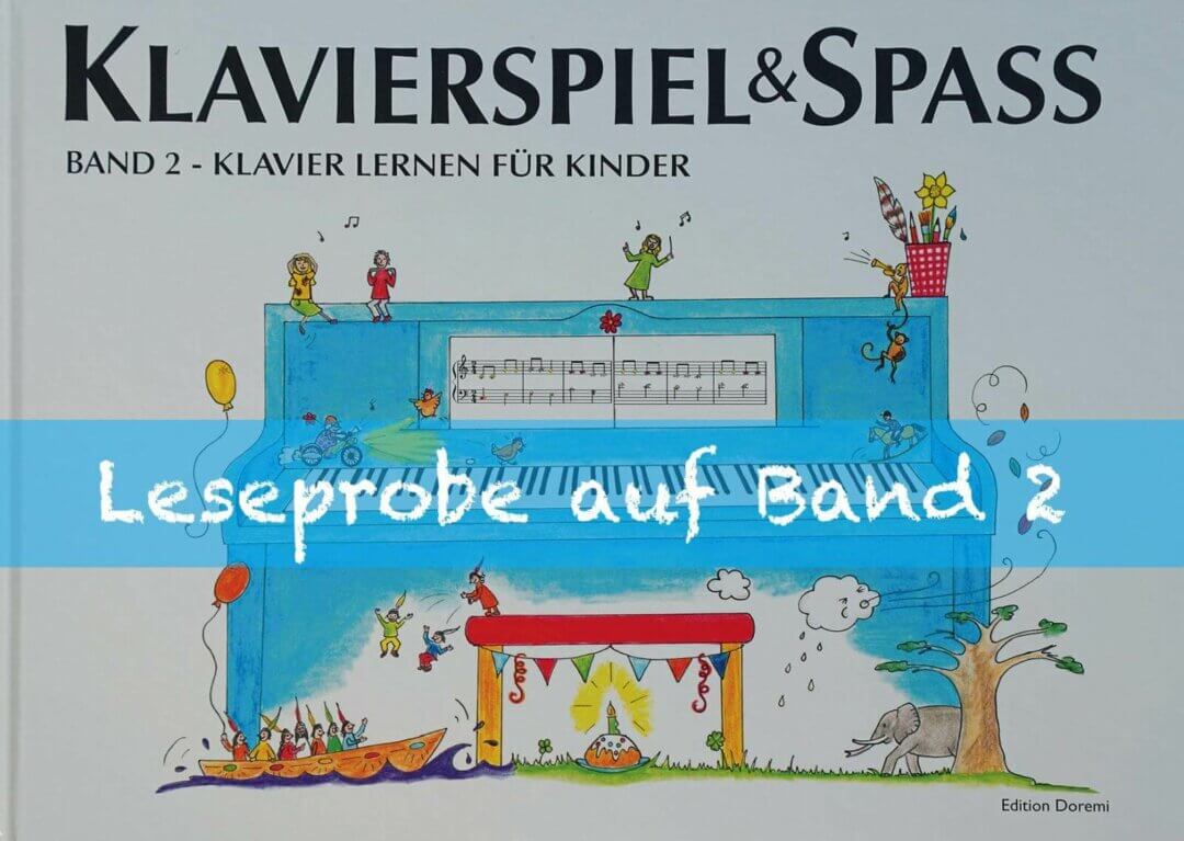 Leseprobe - Band 2 - Klavier Lernen f&uuml;r Kinder