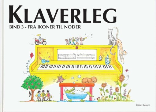 Bind 3: Klaverleg fre ikoner til noder