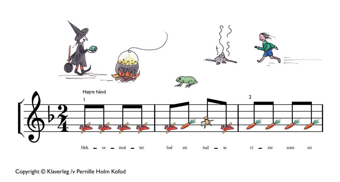 Heksemutter lod en tudse