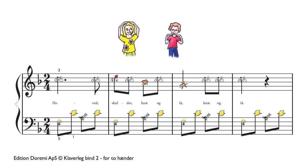 Hoved, skulder, knæ og tå