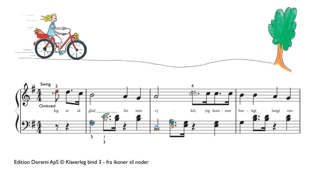 Jeg er så glad for min cykel