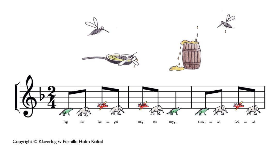 Jeg har fanget mig en myg