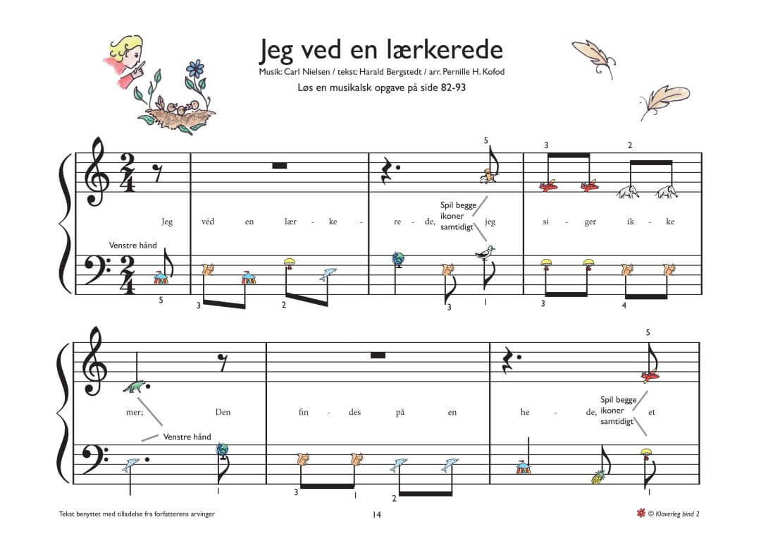 Jeg ved en lærkerede