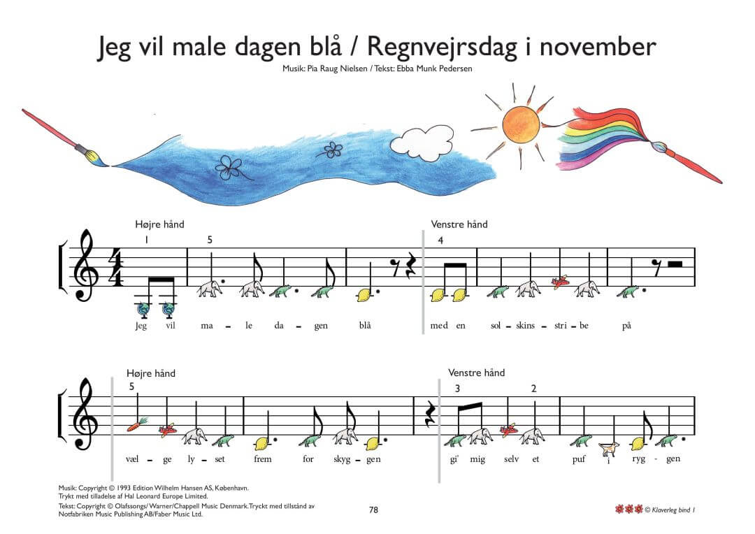 Jeg vil male dagen blå