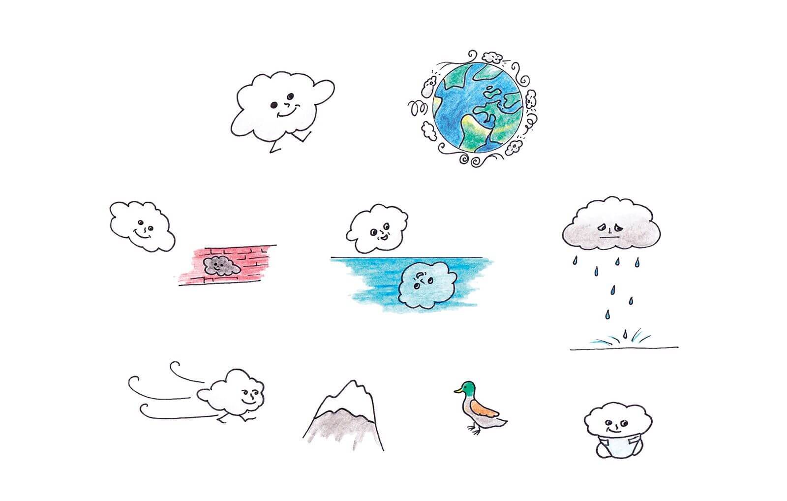 Lille sky gik morgentur