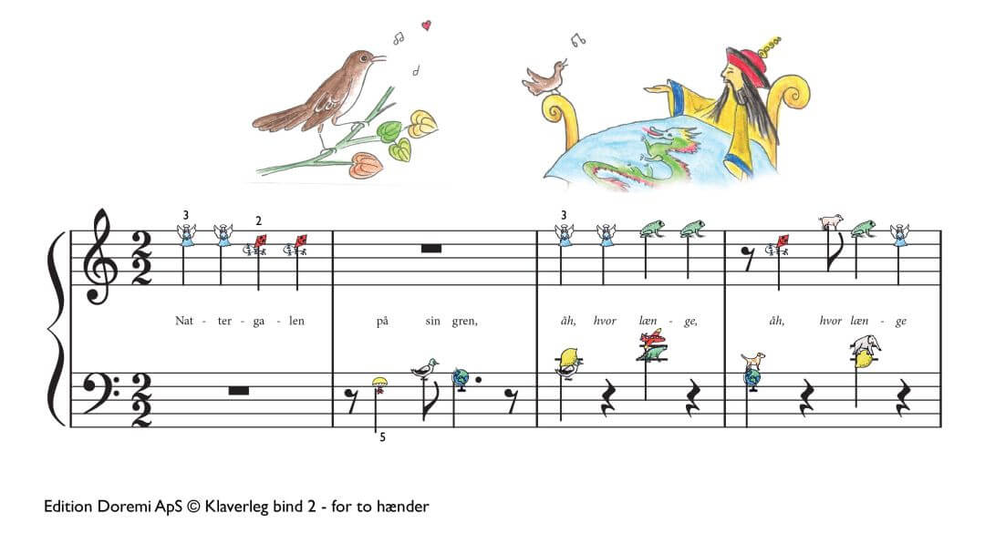 Nattergalen på sin gren