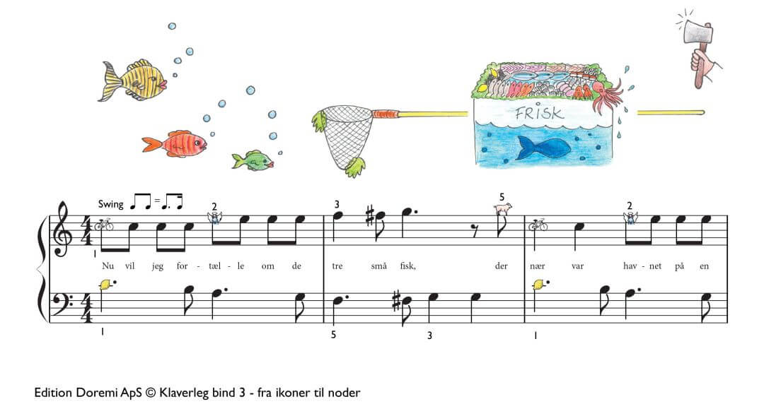 Historien om de tre små fisk